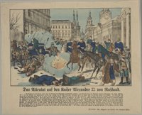Das Attentat auf den Kaiser Alexander II. von Rußland.